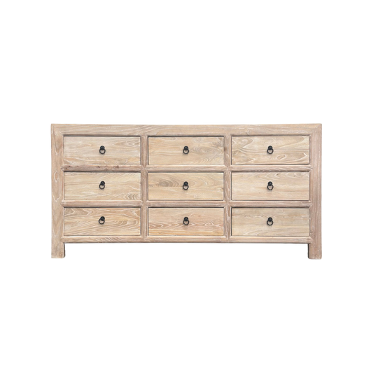 9 Drawer Chest | Ceruse