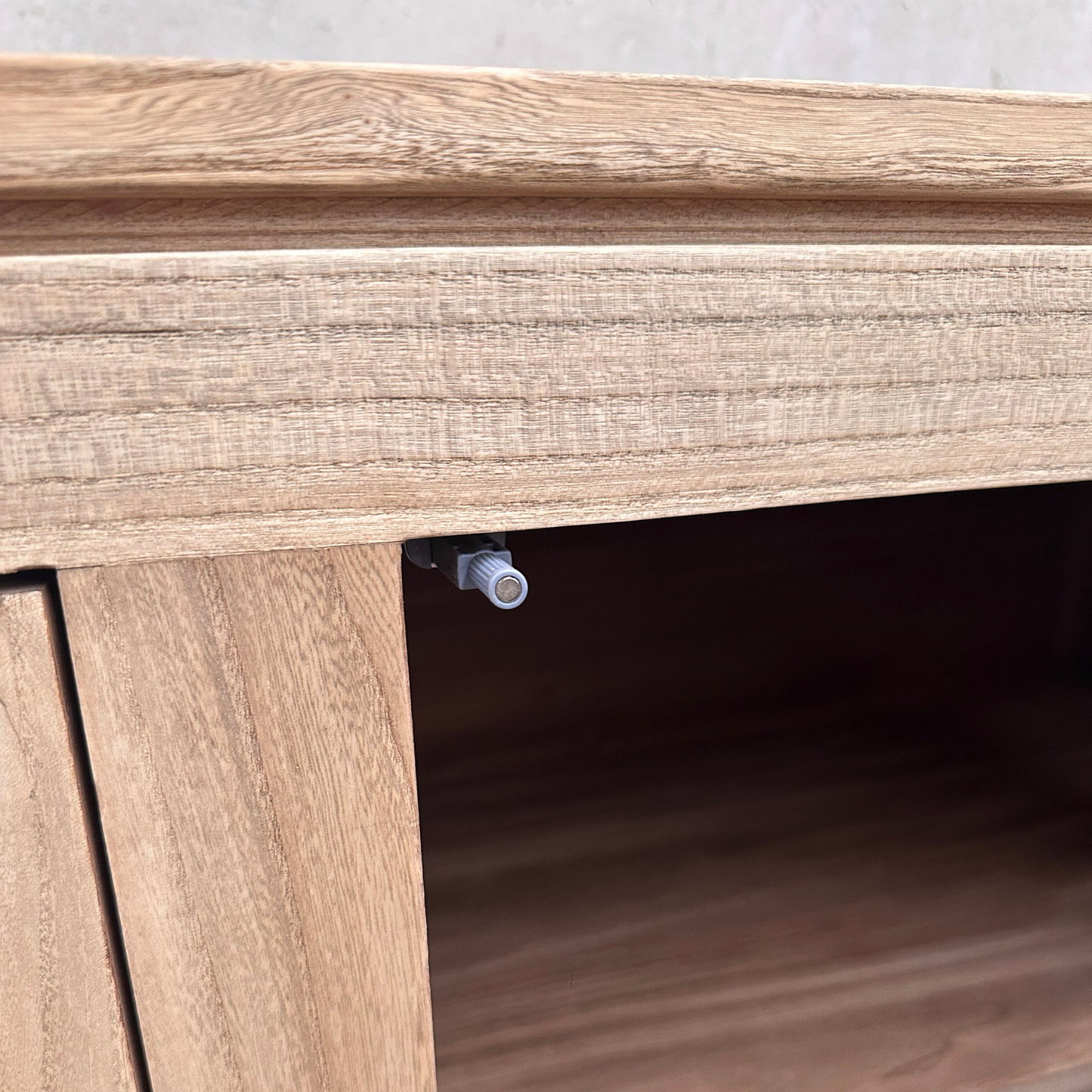 2 Door Block Cabinet | Natural