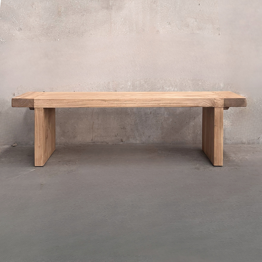 Panelled Bench | Rustic
