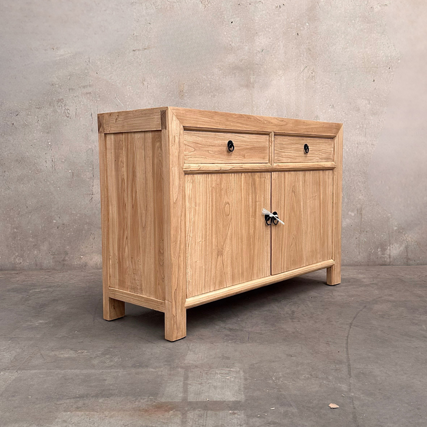 2 Drawer 2 Door Cabinet (120) | Natural