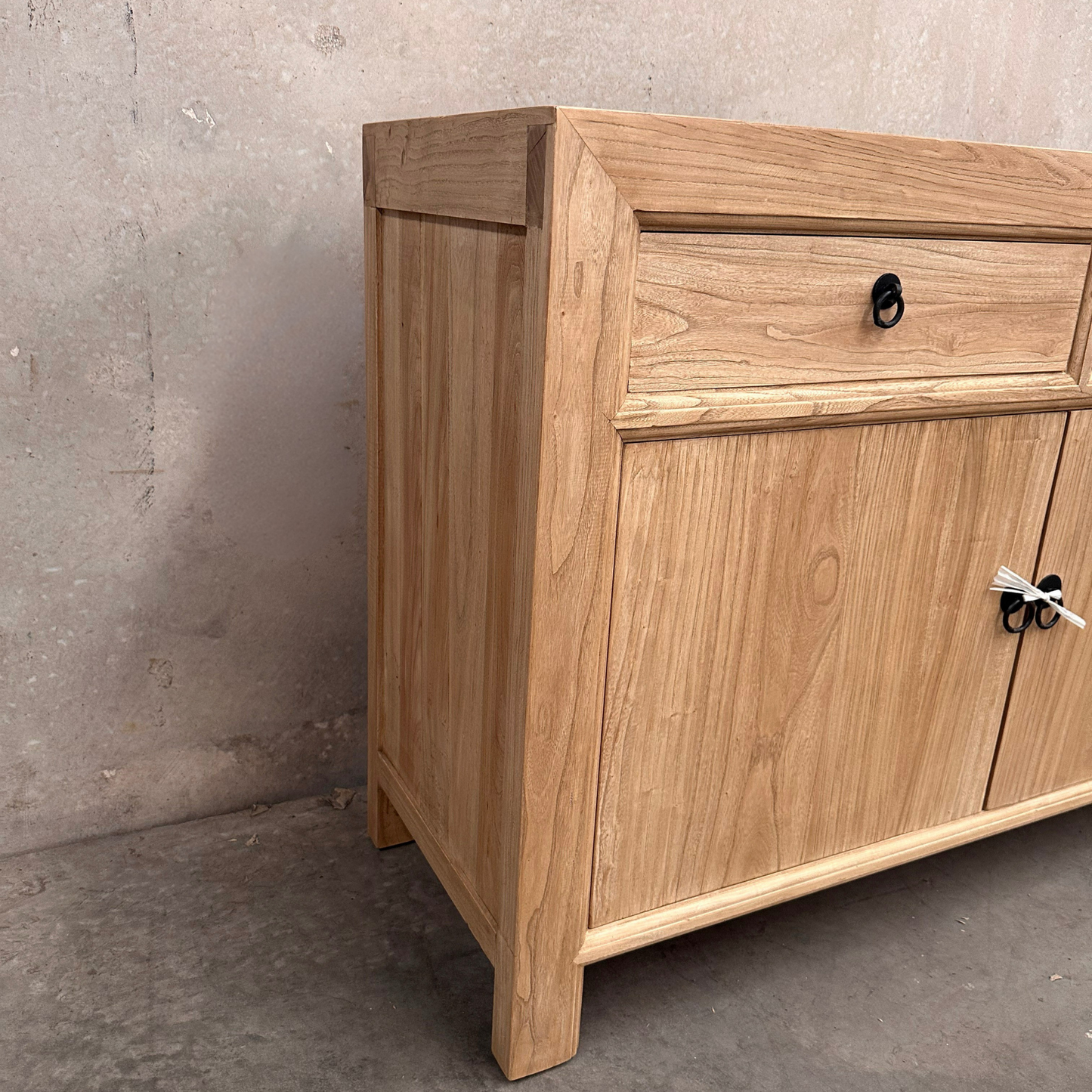 2 Drawer 2 Door Cabinet (120) | Natural