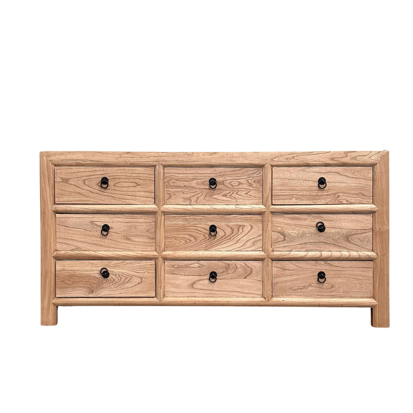 9 Drawer Chest Cabinet | Natural