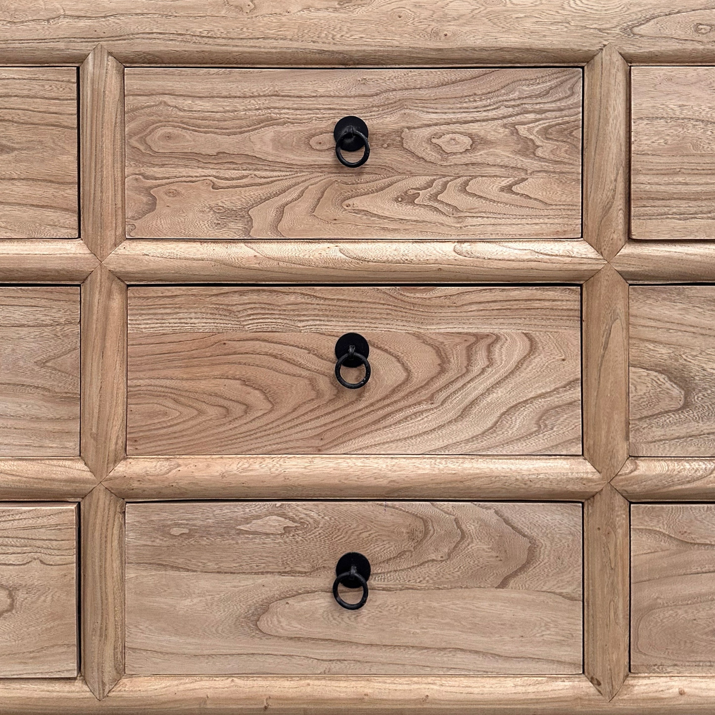 9 Drawer Chest Cabinet | Natural