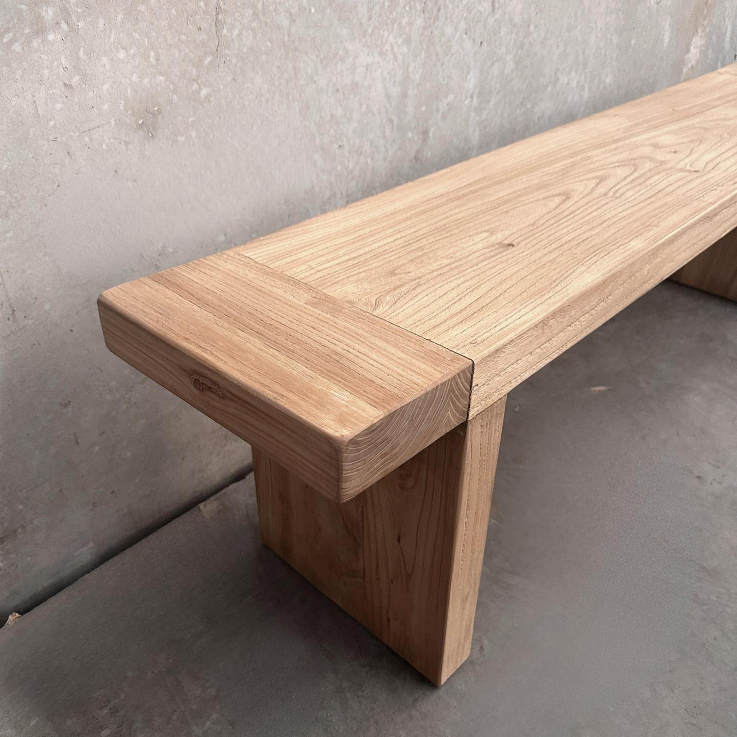 Panelled Bench | Rustic