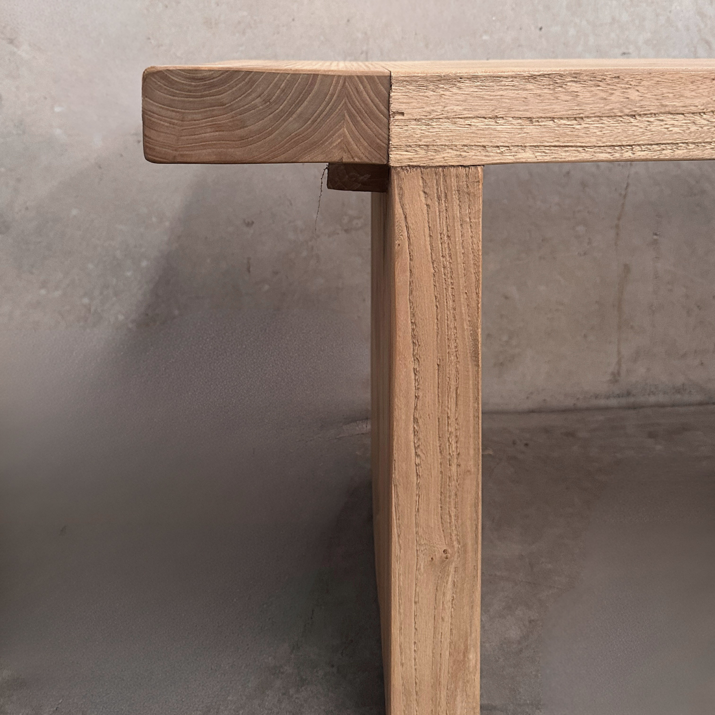 Panelled Bench | Rustic