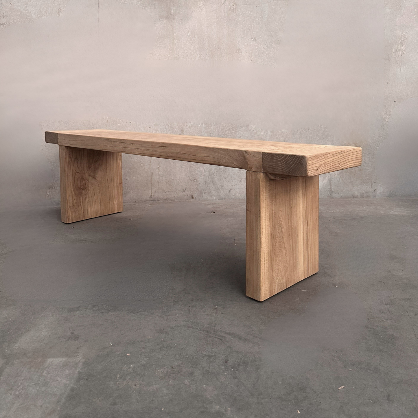 Panelled Bench | Rustic