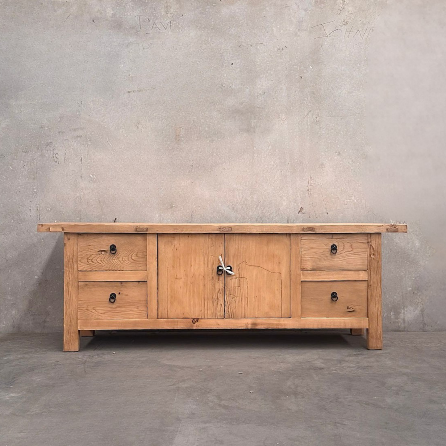 Low Cabinet Overhang | Rustic