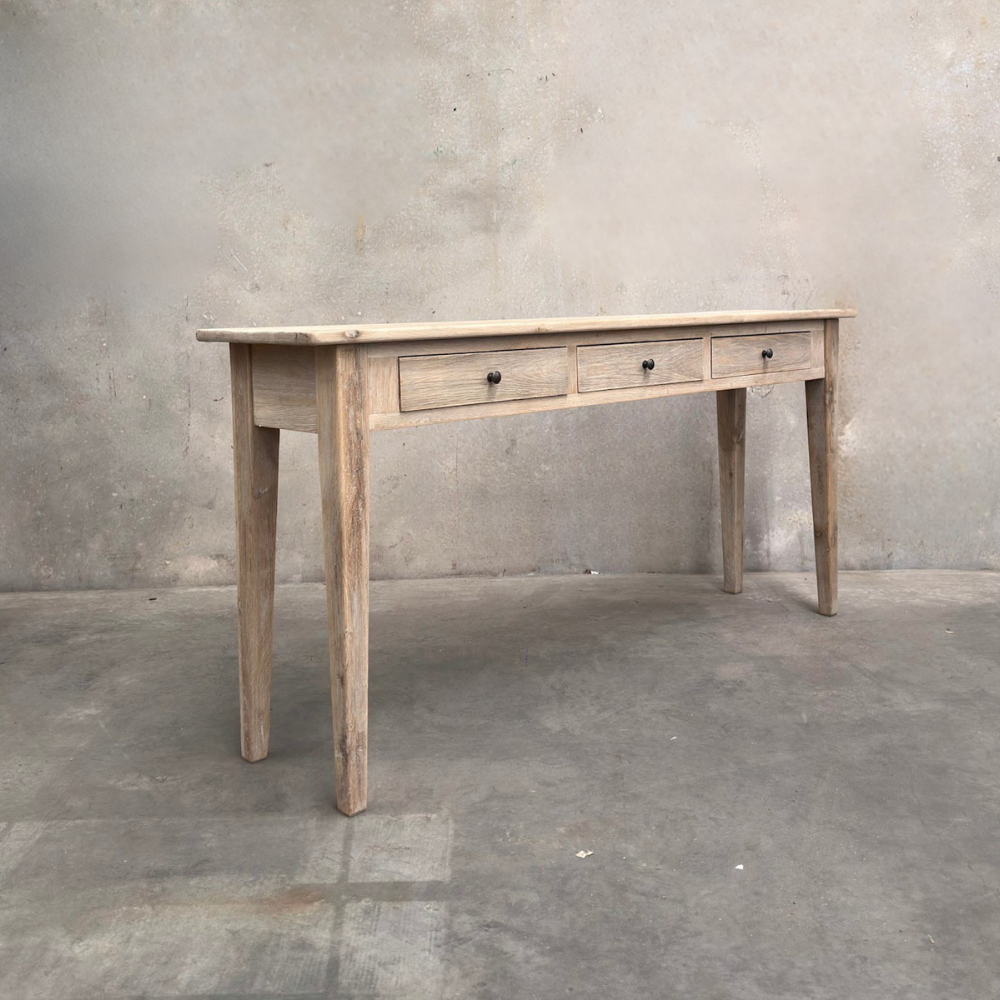 3 Drawer Console Flinders | Greywash