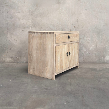 1 Drawer 2 Door (70) Bedside | Ceruse