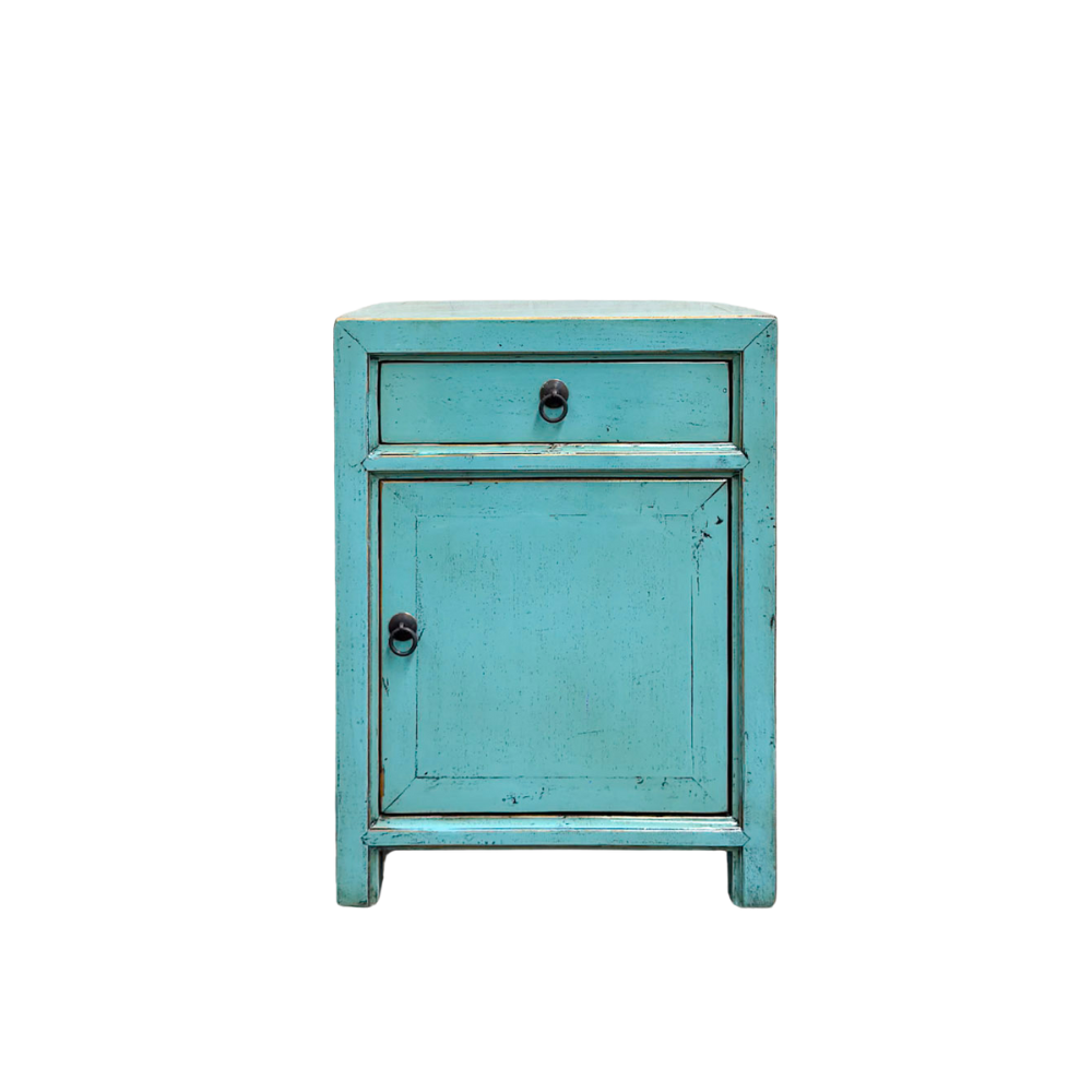 Teal Bedside | Lacquered