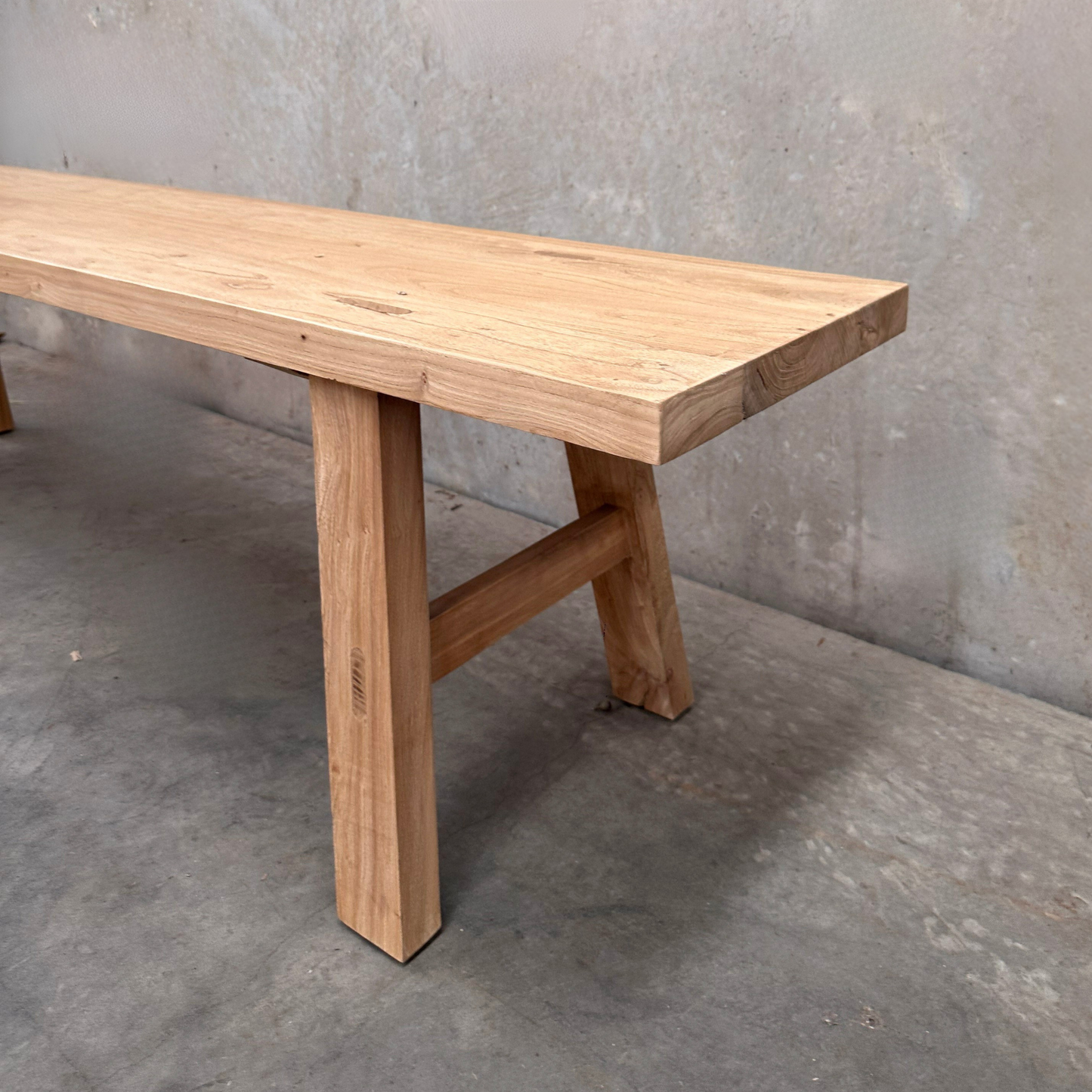 Elm Bench (180) | Natural