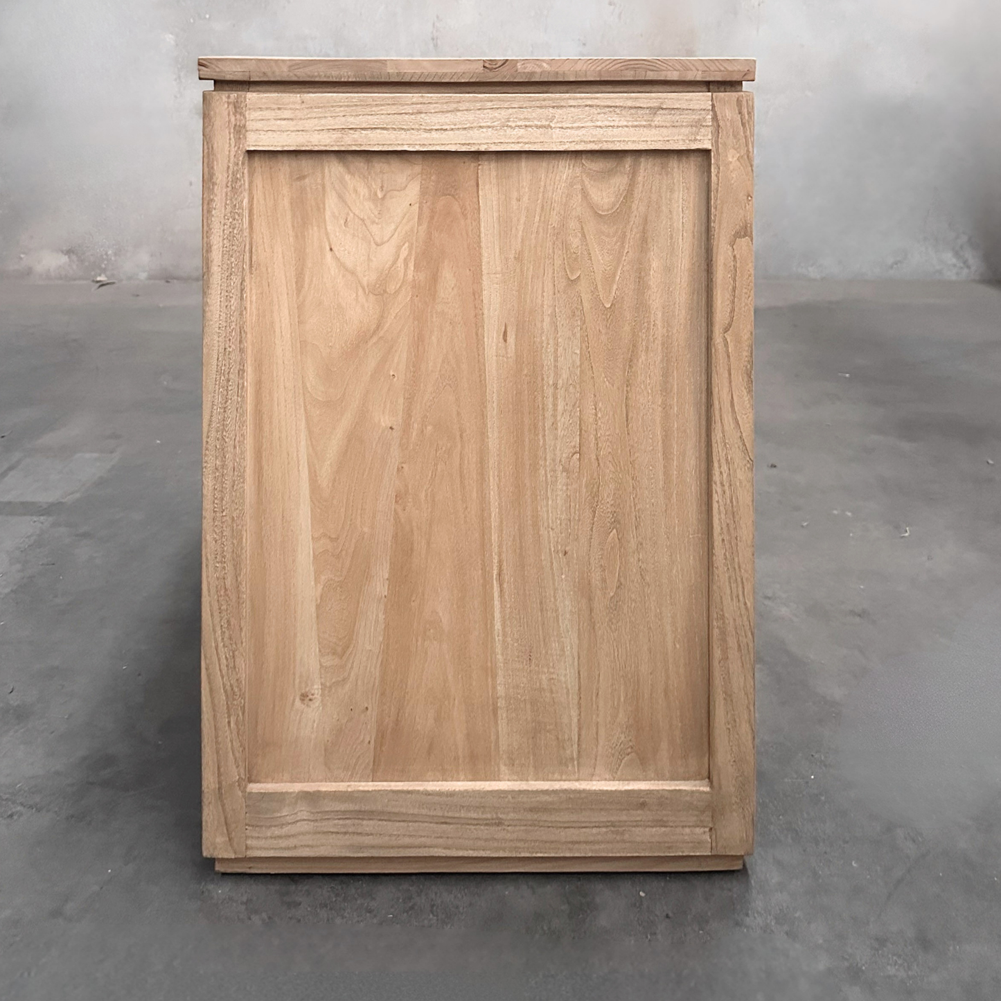 4 Door Block Cabinet | Natural