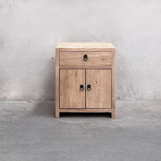1 Drawer 2 Door (50) Bedside | Natural