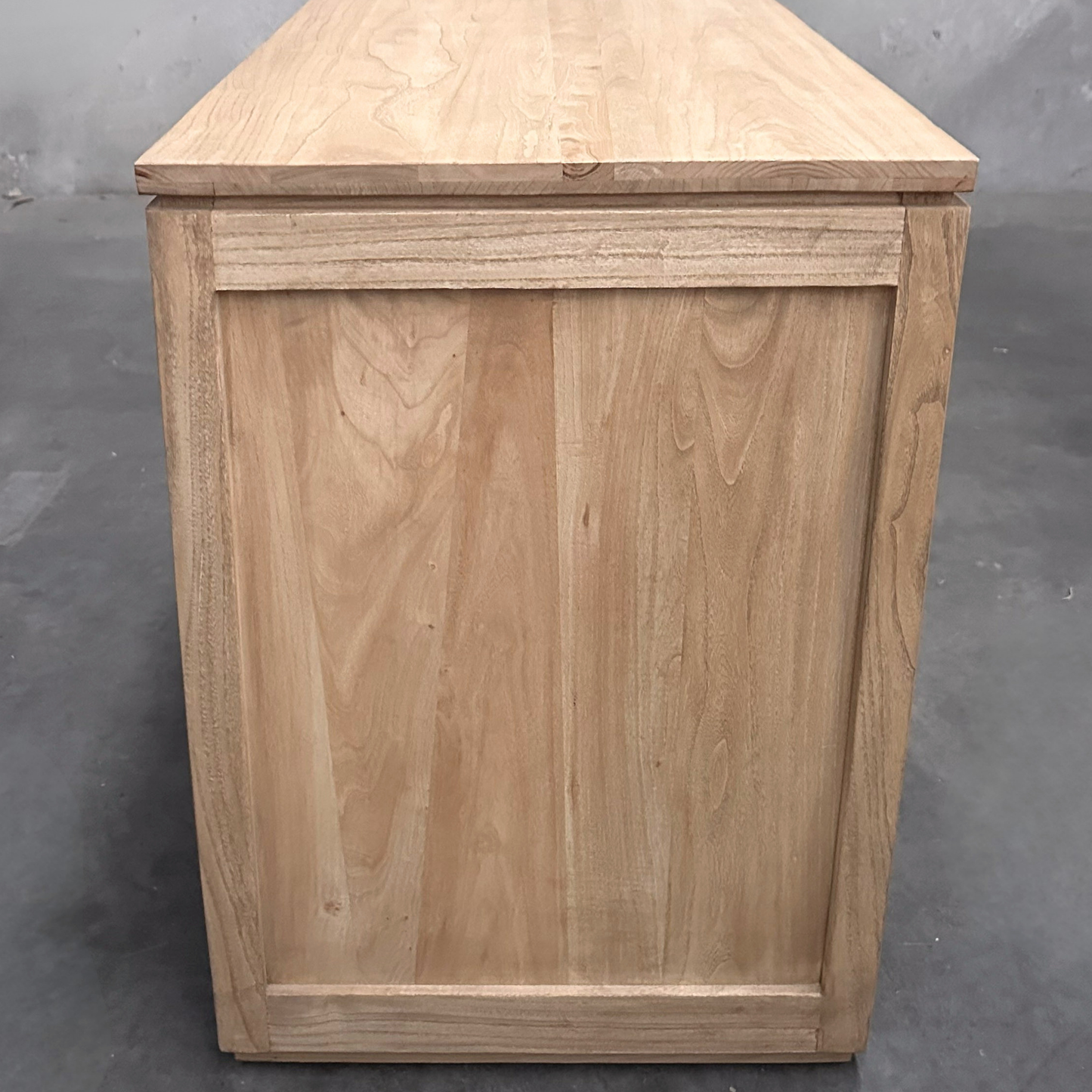 4 Door Block Cabinet | Natural