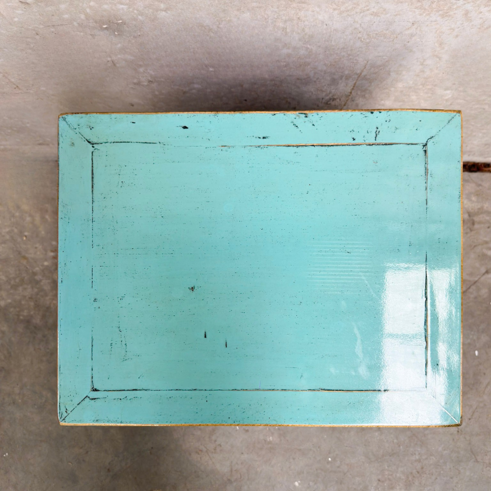 Teal Bedside | Lacquered