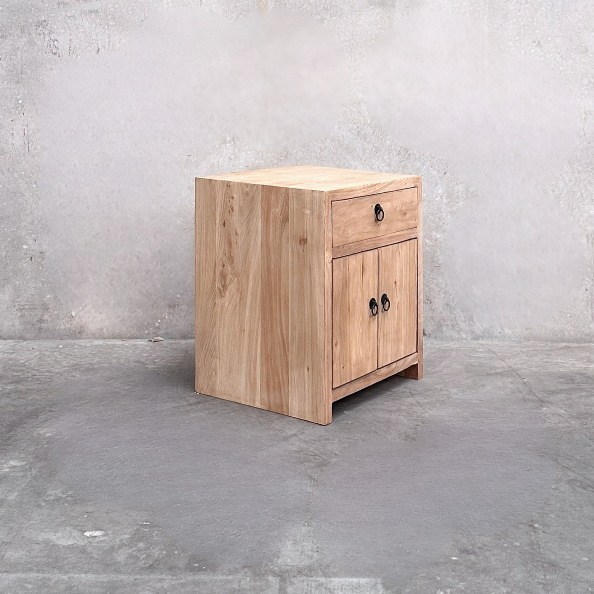 1 Drawer 2 Door (50) Bedside | Natural