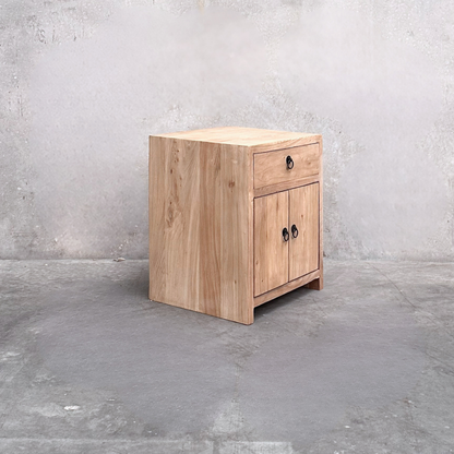 1 Drawer 2 Door (50) Bedside | Natural