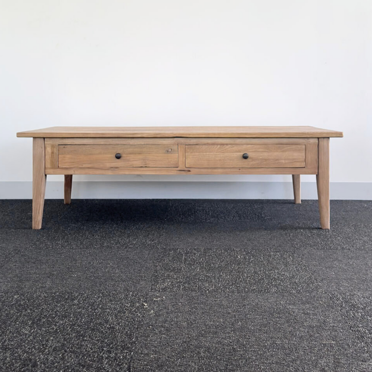 2 Drawer Coffee Table Flinders | Rustic