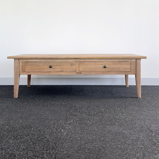 2 Drawer Coffee Table Flinders | Rustic