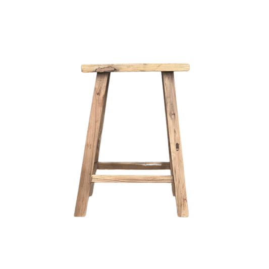 Elm Flat Bar Stool | Reclaimed