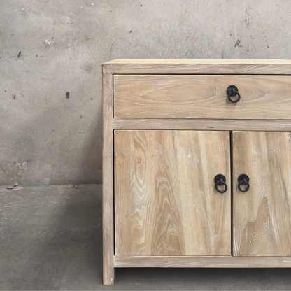 1 Drawer 2 Door (70) Bedside | Ceruse