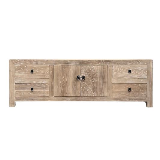 Low Elm TV Cabinet | Ceruse