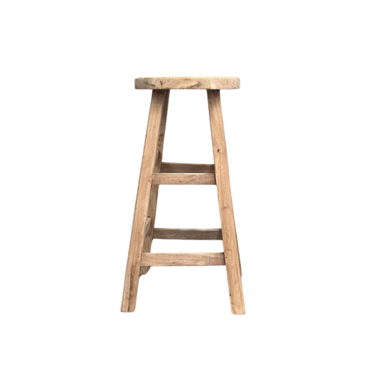 Round Bar Stool | Reclaimed