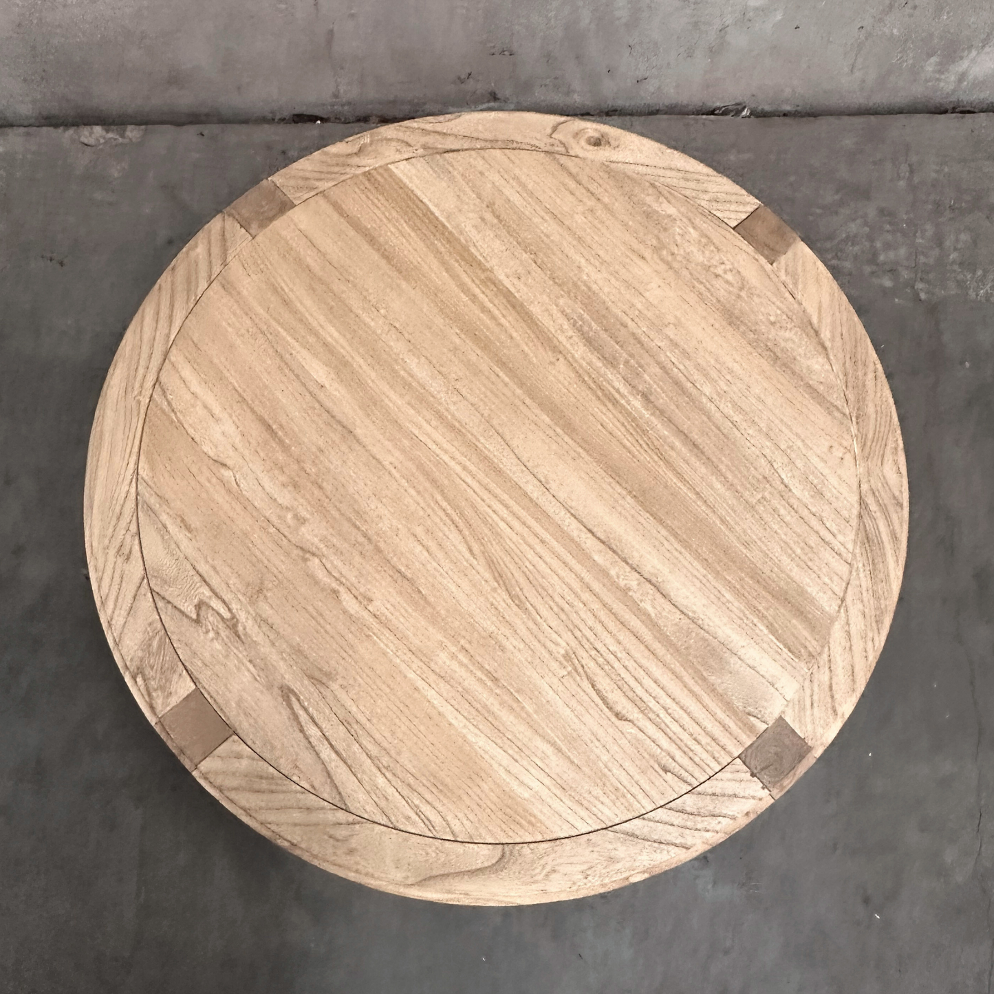 Round Open Coffee Table (90) | Natural