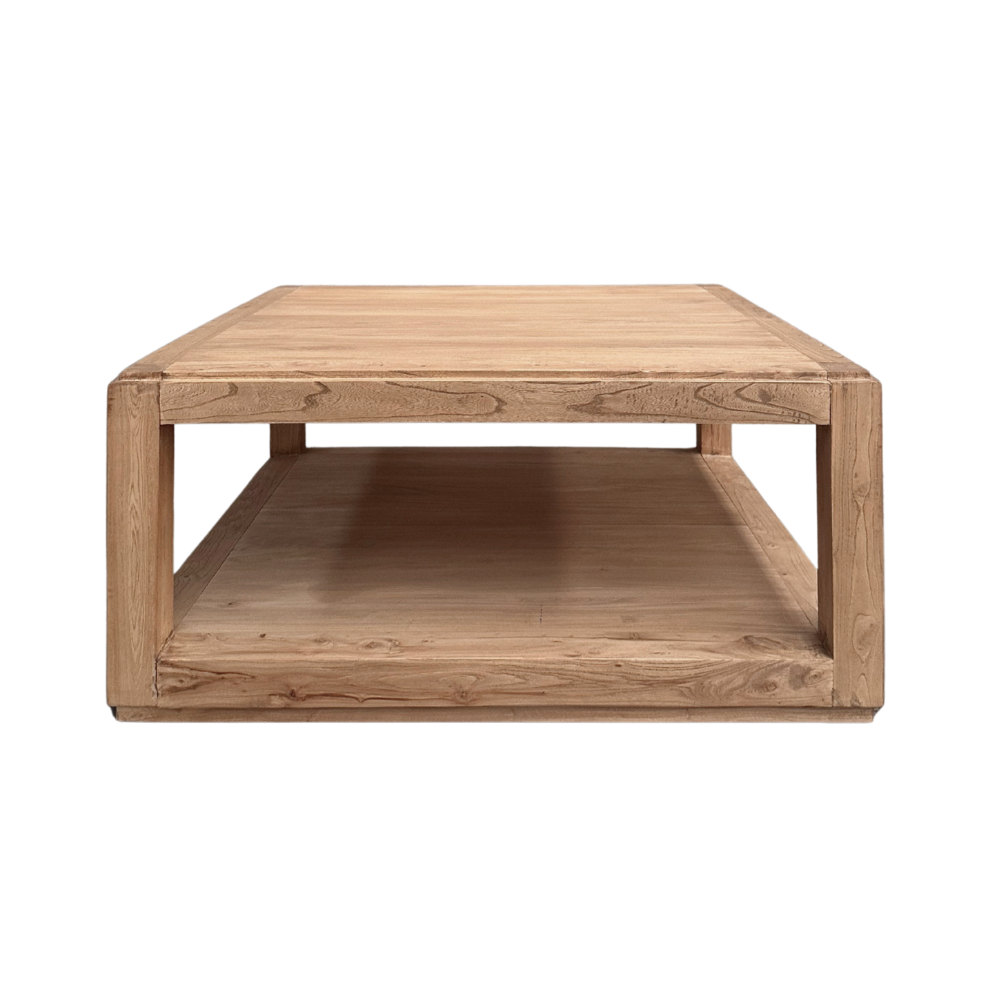 Square Open Coffee Table (90) | Natural