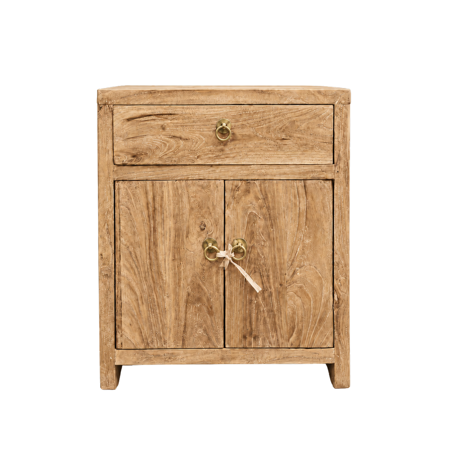 1 Drawer 2 Door (50) | Light Brown | Bedside