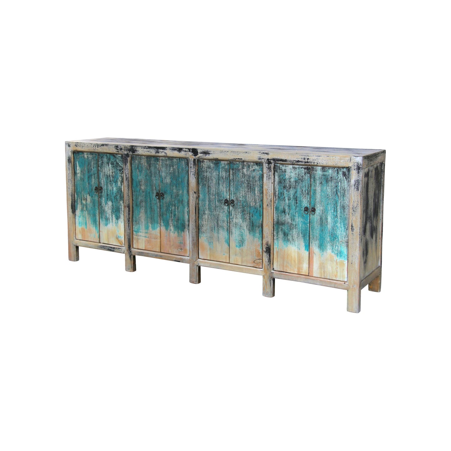 H13 8 Door Painted Buffet_Asian Tide_Wholesale Furniture Supplier