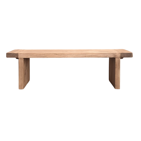 Panelled Bench | Rustic