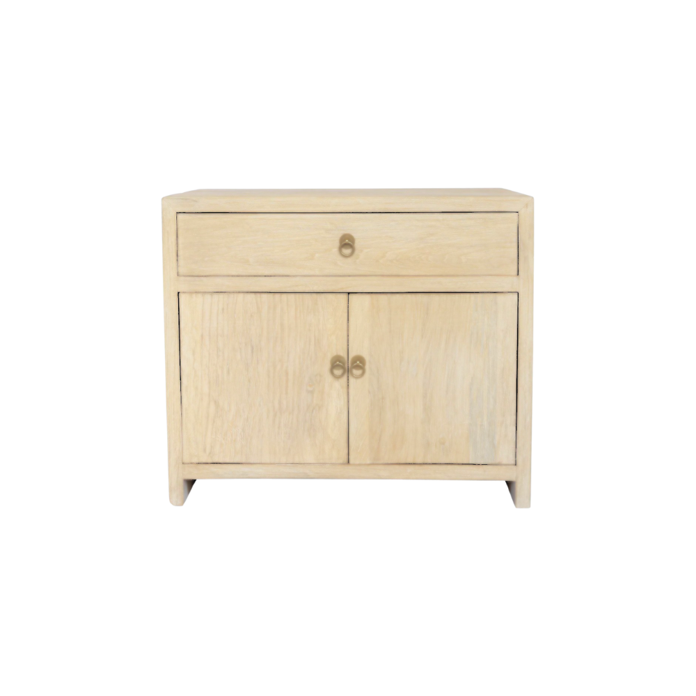1 Drawer 2 Door Elm Cabinet _Asian Tide_Wholesale Furniture Supplier