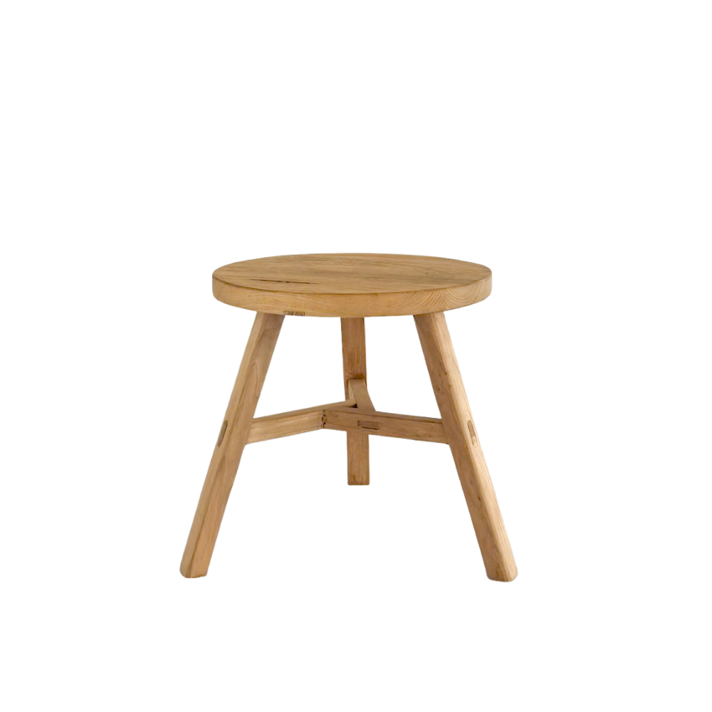 Round Side Table | Rustic