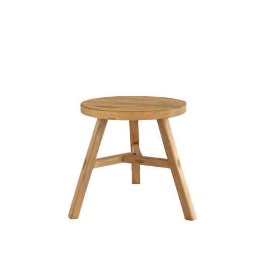 Round Side Table | Rustic