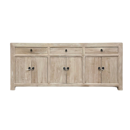 3 Drawer 6 Door Buffet | Ceruse