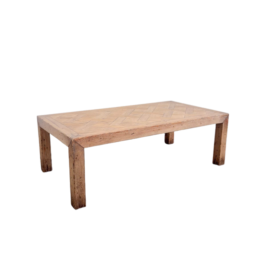Parquetry Rectangular Coffee Table