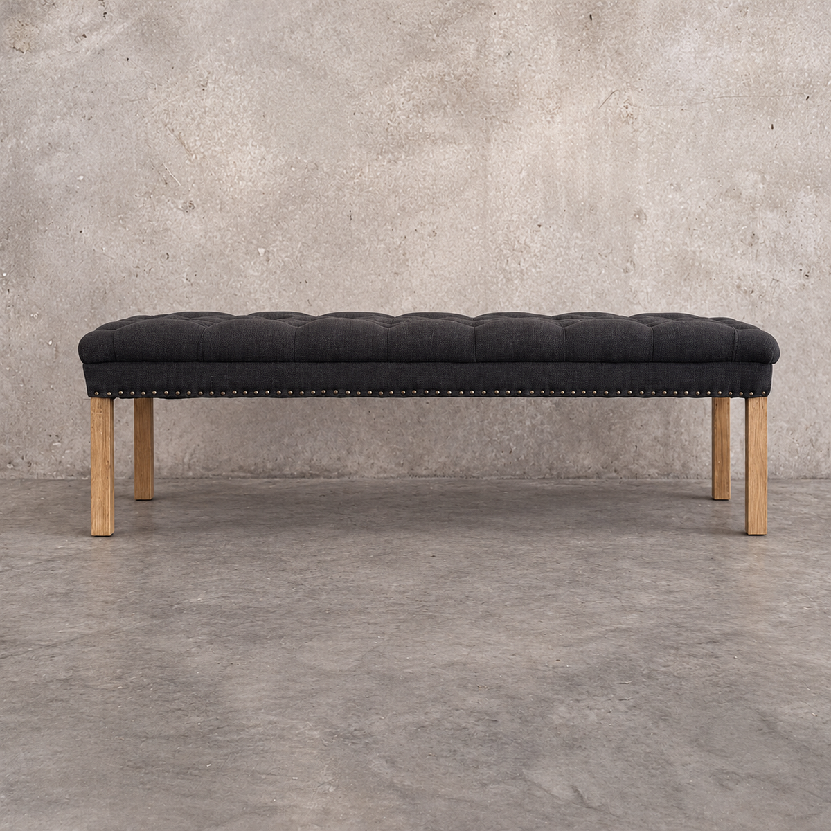 Asian Tide ottomans on a neutral studio background