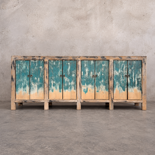 H13 8 Door Buffet | Painted