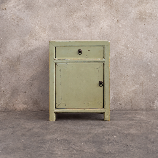 Sage Bedside | Lacquered