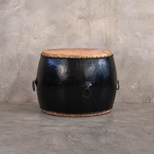 Large Chinese Drum | Black