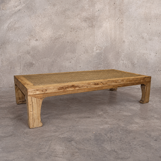Rattan Coffee Table | Rustic