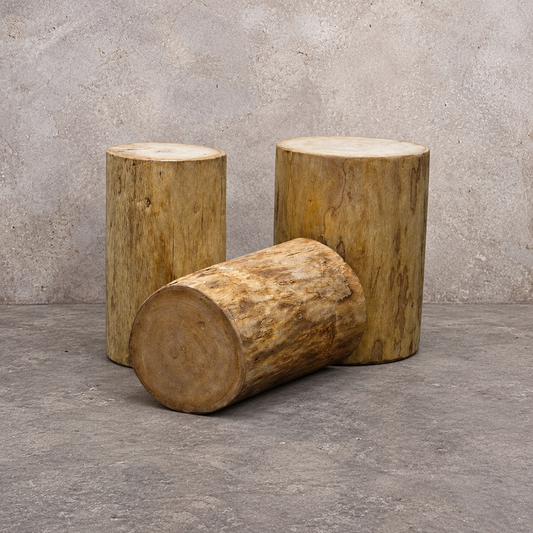 Solid Log | Rustic