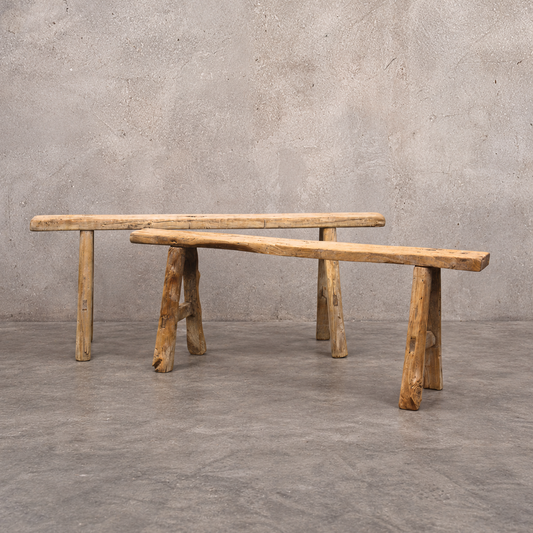 Original Vintage Skinny Bench | Rustic