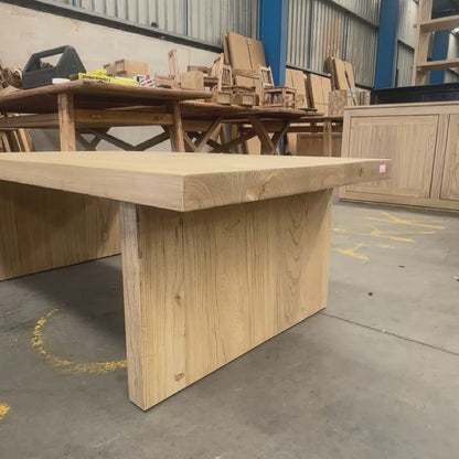 Chunky Coffee Table (130) | Natural